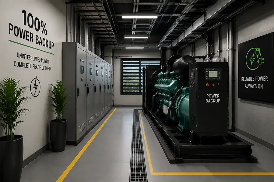 Sugee Lake District Thane West Power Backup